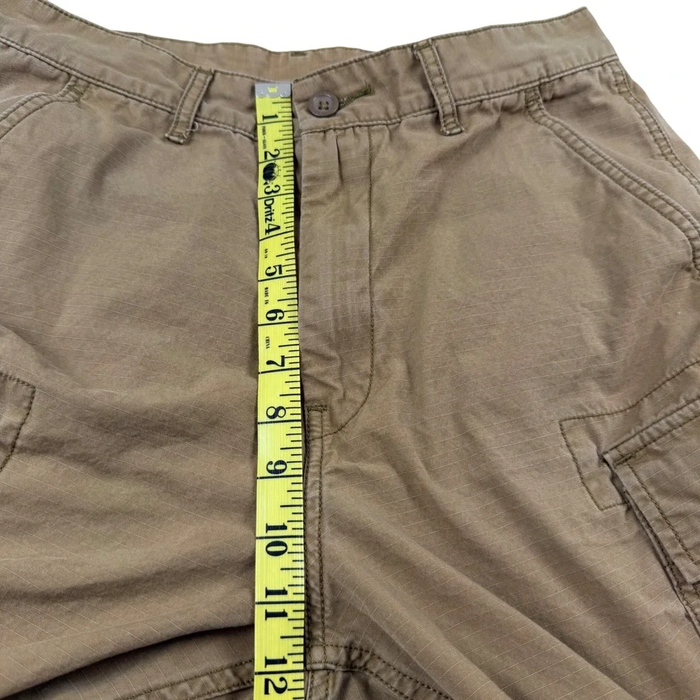 Levi's Cargo‎ Shorts Men's 30x9 Brown Cotton Ripstop 6 Pocket